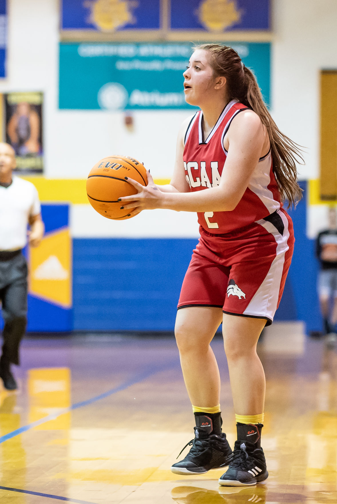 Friday night basketball action